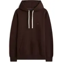 Tommy Hilfiger Hoodie "ESS SEASONAL FLEECE HOODY mit Kapuze und Kängurutasche", unifarben, casual, regular fit, Baumwollmix, Kapuze