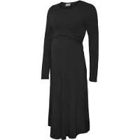 Mamalicious Bea June Maternity Langärmliges Kurzes Kleid