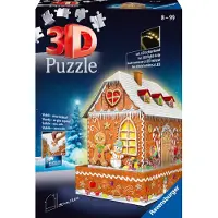 Ravensburger 3D Puzzle mit LED - Lebkuchenhaus