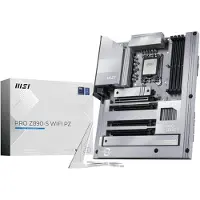 MSI PRO Z890-S WIFI PZ, Intel, LGA 1851 (Socket V1), Intel Core Ultra (Series 2), LGA 1851, 256 GB, DDR5-SDRAM