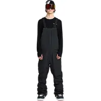Volcom - Snowboard Latzhose aus GORE-TEX ePE - Rain Gore-Tex Bib Overall Black für Herren - Größe S - schwarz