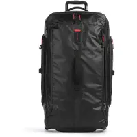 Samsonite Paradiver Light, Karre, Soft Shell, Schwarz, 2 Rad/Räder, Fronttasche, Seitentasche, Reißverschluss