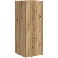 vidaXL TV-Wandschrank 30 x 31 x 80 cm Kunsthandwerk Eiche