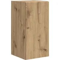 vidaXL TV-Wandschrank 30 x 31 x 60 cm Kunsthandwerk Eiche
