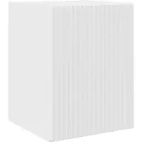 vidaXL TV-Wandschrank 30 x 31 x 40 cm Glänzend Weiß Holzwerkstoff
