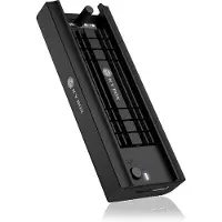 Raidsonic technology IB-180MC-C31, M.2 NVMe & SATA Docking, USB 3.2 Gen 2 Type-C, Werkzeuglos, Aluminium, schwarz, SSD-Gehäuse, M.2, PCI Express, Serial ATA III, 10 Gbit/s, USB Anschluss, Schwarz