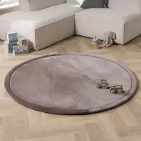 Little Olly Spielmatte Rund - Jip Taupe Ø 200 cm
