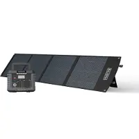 Balderia Power Set - Powerstation 500W mit faltbarem Solarpanel 200W