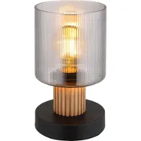 Globo 15768T, Metall, Holz, Glas, IP20, II, E27, 25 W, 230 V