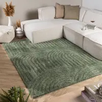 FRAAI Teppich Skandinavisch - Lova Arches Grün 80x150cm