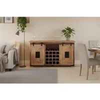 Sam Wein-Sideboard Kommode Akazie massiv 145 x 45 x 85 cm natur LIBRO