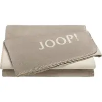 JOOP! Wohndecke JOOP "Wohndecken 1er Pack" Gr. 150, weiß (natur), B:150cm, Obermaterial: 58% Baumwolle CO. 35% Polyacryl PAN. 7% Polyester PES., Wohndecken, Wohndecke
