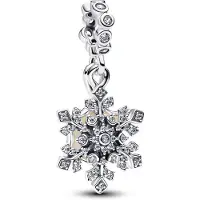 Pandora 794142C01 Charm-Anhänger Silber Opaleszierende Schneeflocke