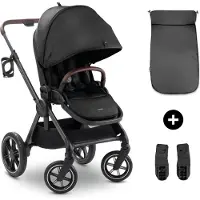 Hauck Comfort N Care, Betthimmel, Reisesystem-Kinderwagen, Unisex, Faltbar, Schwarz