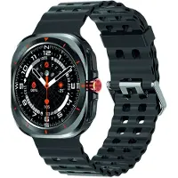 Avizar , Copernic Multisport‑Smartwatch IP67 mit Tracker, Schwarz