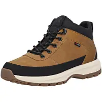 Rieker Schnürstiefel - Braun / Schwarz Kunstleder