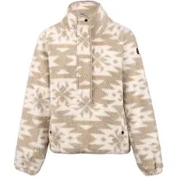 Brunotti Pullover Powchou Print Fleece Damen Polar Fungi-M