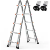 Vevor Teleskopleiter mit A-Rahmen