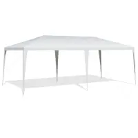 Costway 6x3m Gartenpavillon Partyzelt, Gartenzelt Pavillon, für Partys, Aktivitäten & Camping