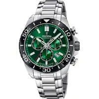 Festina Chronographen Chrono Swiss Made Green