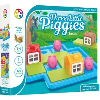 SmartGames Knobelspiel Three Little Piggies - Deluxe