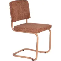 Zuiver 2er Set Ridge Kink Esszimmerstuhl Stahl/Polyester
