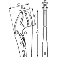 Bahco Schneidzange