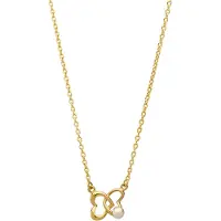 Orphelia 'Lili' Damenkette aus 925 Sterlingsilber mit Anhänger - Gold ZK-7513/G