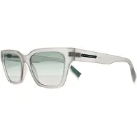 Lacoste L6002S 970 Sonnenbrille mit mattem Kristall und blauem Farbverlauf