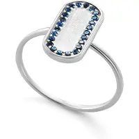 Orphelia 'Malaga' Damen-Ring aus 925er Sterlingsilber – Silber ZR-7573