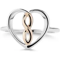 Orphelia Damen-Ring Sterling-Silber 925 – Silber/Rosé ZR-7475