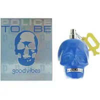 Police To Be GoodVibes For Man 125 ml, Männer, 125 ml, Bergamotte, Pfeffer, Salbei, Jasmin, Wacholder, Magnolien, Bernstein, Tabak, Vetiver, Spray