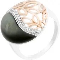 Orphelia Damen-Ring Sterling-Silber 925 – Silber/Rosé ZR-7112