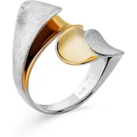 Orphelia Damen-Ring Sterling-Silber 925 – Silber/Gold ZR-7508