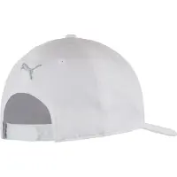 Puma P110 Snapback White Unisex Flex Fit Golf Cap 021448 04