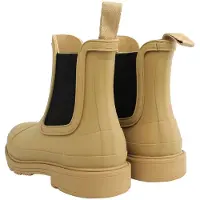 Hunter Commando Damen Chelsea Boots, Braun