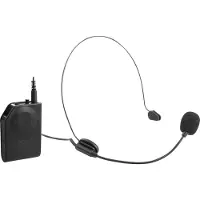 Trevi EM 408 R, Headsetmikrofon, Taschensender, 174 - 216 MHz, Very High Frequency (VHF), 32 x 25 x 80 mm, 66 x 20 x 95 mm