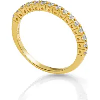 Orphelia 'Claire' Damen-Ring aus 925er Sterlingsilber – Gold ZR-7539/G