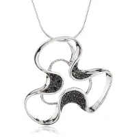 Orphelia Damen-Kette aus 925er Sterlingsilber mit Anhänger – Silber ZH-4673