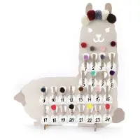 Graine Créative ADVENTSKALENDER LAMA 370x400mm