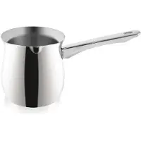 Orion Kaffeekanne aus Stahl Mokkakanne für türkischen Kaffee 0,6l