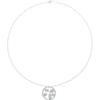 Orphelia Damen-Kette aus 925er Sterlingsilber mit Anhänger – Silber ZH-6023
