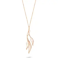 Orphelia 'Mariza' Damenkette mit Anhänger aus 925er Sterlingsilber – Silber/Rosé ZK-7171/RG
