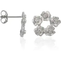 Orphelia Ohrstecker für Damen, 925 Sterlingsilber, Silber ZO-5245