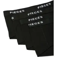 Pieces Logo Unterwäsche Damen (4er-Pack) XS