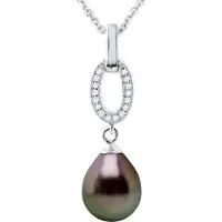 Diadema - Halskette - Tahiti-Perle - Silber