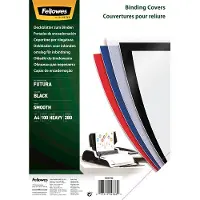 Fellowes 5476603 Polypropylen-abdeckungen 100 Einheiten