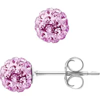 Diadema - Ohrringe Crystal Rose - Kollektion Crystal Pearl