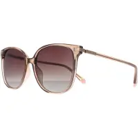 Polaroid PLD 4170/G/S/X Damen-Sonnenbrille Vollrand Quadratisch Kunststoff-Gestell, gold