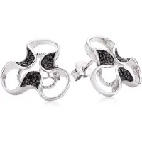 Orphelia Ohrstecker für Damen, 925 Sterlingsilber, Silber ZO-5032